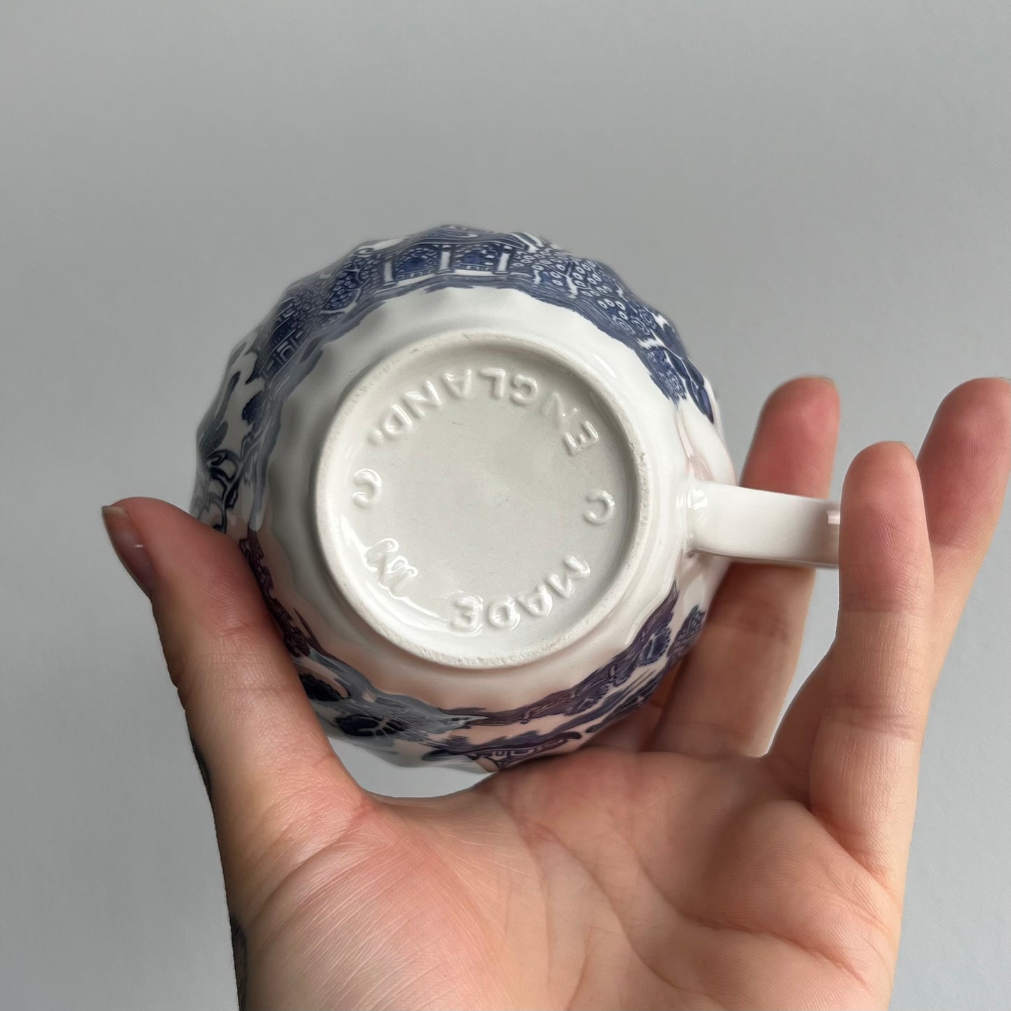 Blue and White Teacup